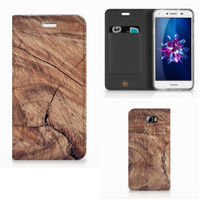 Huawei Y5 2 | Y6 Compact Book Wallet Case Tree Trunk