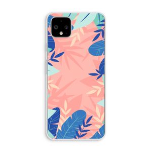 Tropisch: Pixel 4 XL Transparant Hoesje
