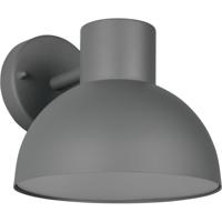 Stijlvolle LED Buiten Wandlamp - E27 Fitting - Antraciet Aluminium - IP44