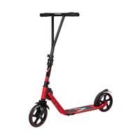 Hudora BigWheel 205 met V-vormig Stuur Rood - thumbnail