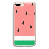 Watermeloen: iPhone 7 Plus Transparant Hoesje