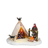 Cooking food on fire l16b13h10 cm bo - Luville