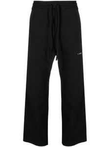 1989 STUDIO pantalon de jogging à logo imprimé - Noir