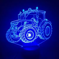 3D LED LAMP - TRACTOR JOHN DEER