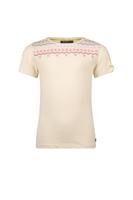 Like Flo zomer t-shirt meisjes - kit - slub, embroiderie - Elodie - thumbnail