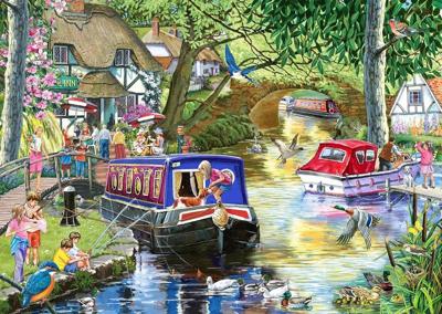 Summer on the River Puzzel 1000 Stukjes