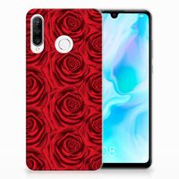 Huawei P30 Lite TPU Case Red Roses - thumbnail