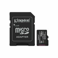 Micro SD kaart met adapter Kingston SDCS3/256GB 256 GB