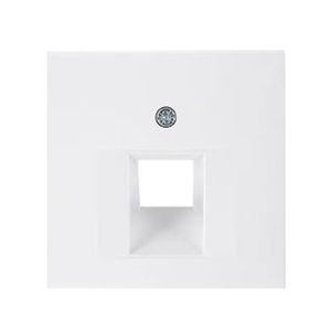 Centraalplaat UAE doos RJ45 Berker S1 polar wit glanzend 14078989
