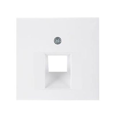 Centraalplaat UAE doos RJ45 Berker S1 polar wit glanzend 14078989