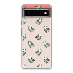 Vogeltjes: Google Pixel 6 Transparant Hoesje