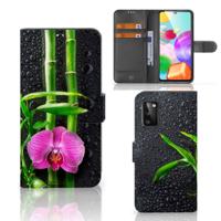 Samsung Galaxy A41 Hoesje Orchidee
