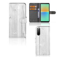 Sony Xperia 10 IV | Book Style Case | White Wood Sony Xperia 10 IV | Book Style Case | White Wood