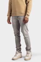 Malelions Basic Super Stretch Jeans Heren Lichtgrijs - Maat 27 - Kleur: Grijs | Soccerfanshop