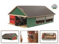 Kids Globe Stal met 4x windbreekgaas (1:32)