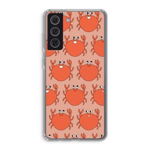 Krab: Samsung Galaxy S21 FE Transparant Hoesje