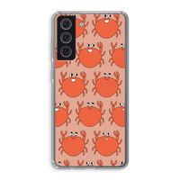 Krab: Samsung Galaxy S21 FE Transparant Hoesje