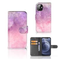 Hoesje Apple iPhone 12 Mini Pink Purple Paint