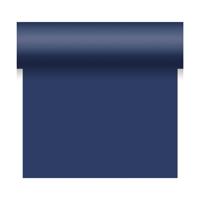 Duni tafelloper - papier - donkerblauw - 480 x 40 cm - thumbnail