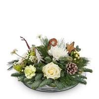 'Kerststuk Wit' kopen? | FOR YOU GIFTS - thumbnail