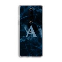Midnight Marble: OnePlus 8 Transparant Hoesje