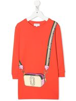 Marc Jacobs Kids robe-sweat à imprimé Snapshot - Orange - thumbnail