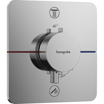 Hansgrohe Showerselect Comfort Q thermostaat inbouw voor 2 functies chroom 15583000