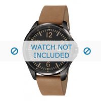 Esprit horlogeband ES107601-002 Leder Bruin