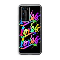 Loves: Huawei P40 Pro Transparant Hoesje