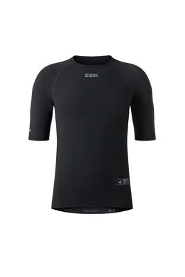 Gobik Merino coal ondershirt korte mouw heren