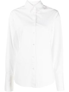 Monse chemise en coton à détail de boucle - Blanc