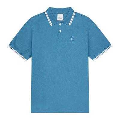 Johan Cruyff - Luxury Piquet Polo Shirt - Blauw