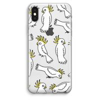 Papegaai: iPhone XS Max Transparant Hoesje Papegaai: iPhone XS Max Transparant Hoesje