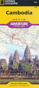 Wegenkaart - landkaart 3024 Adventure Map Cambodia - Cambodja | National Geographic
