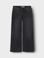 Name it winter jeansbroek meisjes - grijs - wide leg fit - NkfRose Name it winter jeansbroek meisjes - grijs - wide leg fit - NkfRose