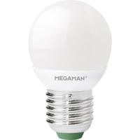 Megaman MM21123 LED-lamp Energielabel G (A - G) E27 Kogel 5.5 W = 40 W Warmwit (Ø x l) 45 mm x 84 mm Dimbaar 1 stuk(s) - thumbnail