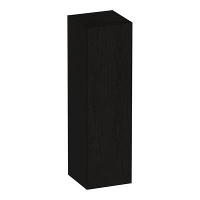 Brauer Inspire - Hoge Kast - 120 cm - 1 Deur - Greeploos - Rechtsdraaiend - Timber Black