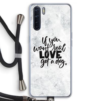 Partner in crime: Oppo A91 Transparant Hoesje met koord