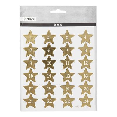 Creativ Company Stickers cijfers, 1 vel