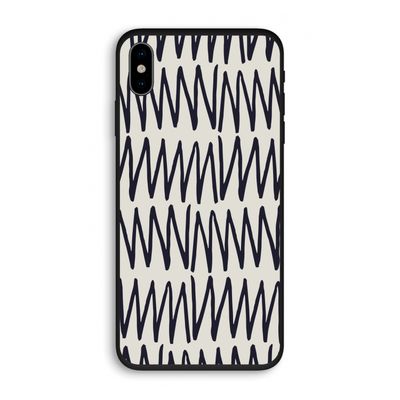Marrakech Zigzag: iPhone X Biologisch afbreekbaar hoesje