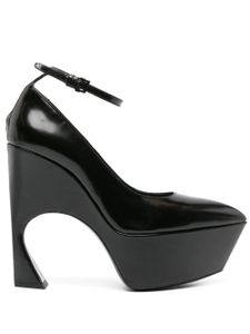 Victoria Beckham Leren pumps - Zwart