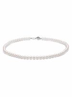 Yoko London collier Classic 6 mm en or blanc 18ct orné de perles d'eau douce - Argent