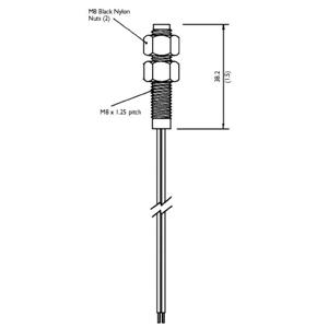 TE Connectivity Sensor 87711-000 Reedcontact 1x NO 100 V/DC, 250 V/AC 1 A 10 W