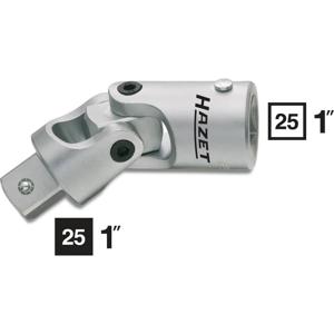 Hazet HAZET 1121 Universeel gewricht 1 inch Aandrijving 1 (25 mm) 144 mm 1 stuk(s)