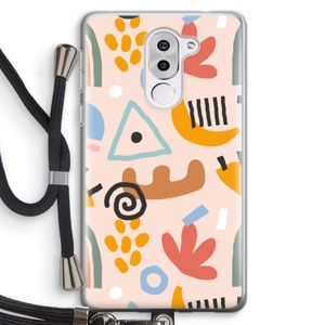 Abstract: Honor 6X Transparant Hoesje met koord