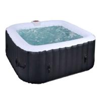 SUN SPA Vierkante opblaasbare opblaasbare spa - 6 personen - 1, 85 x H 0, 65 m SUN SPA Vierkante opblaasbare opblaasbare spa - 6 personen - 1, 85 x H 0, 65 m
