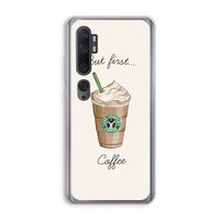 But first coffee: Xiaomi Mi Note 10 Pro Transparant Hoesje