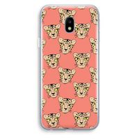 Tijger: Samsung Galaxy J3 (2017) Transparant Hoesje Tijger: Samsung Galaxy J3 (2017) Transparant Hoesje