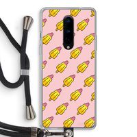 Waterijsjes: OnePlus 8 Transparant Hoesje met koord