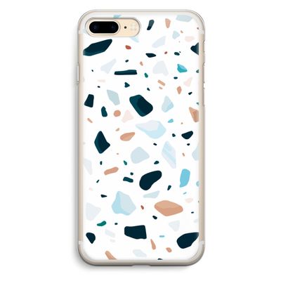 Terrazzo N°13: iPhone 7 Plus Transparant Hoesje